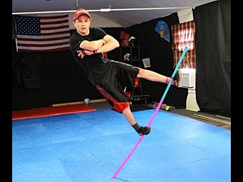 Monkey going up the tree Shaolin Monkey stick move