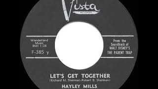 1961 HITS ARCHIVE: Let’s Get Together - Hayley Mills