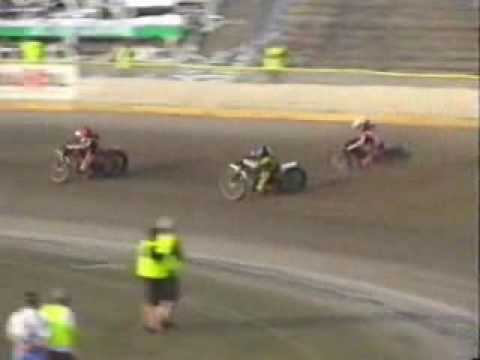 Unia Leszno - Wlokniarz Czestochowa 2003 bieg 8