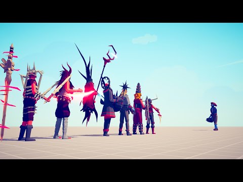 EVIL FACTION vs EVERY GOD - Totally Accurate Battle Simulator TABS