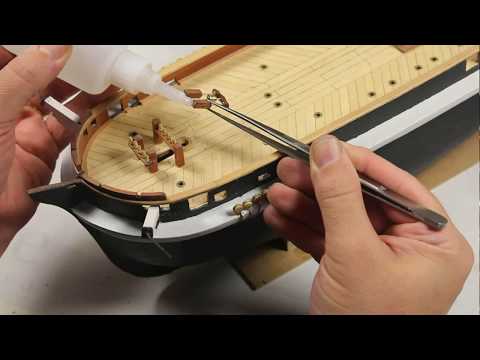 55- Construcción del campanario. HMS Terror - Modelismo Naval