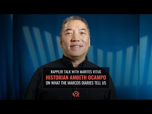 Rappler Talk: Historian Ambeth Ocampo on what the Marcos diaries tell us