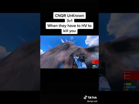 CNQR UnKnxwn’s 1v3 #rustconsole #rust #rusttiktok #xyzbca #gaming#rustclan #consolerust #fyp #rust