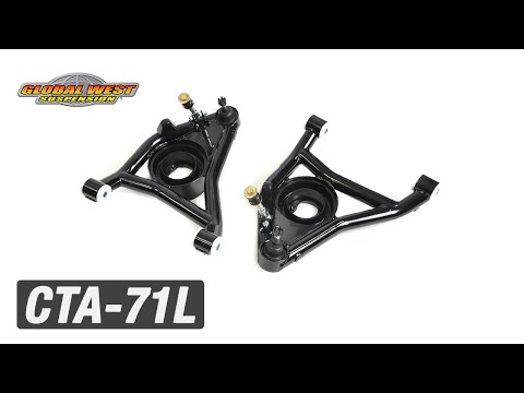1970-1981 Camaro & Firebird Front Lower Control Arms for Coil Springs