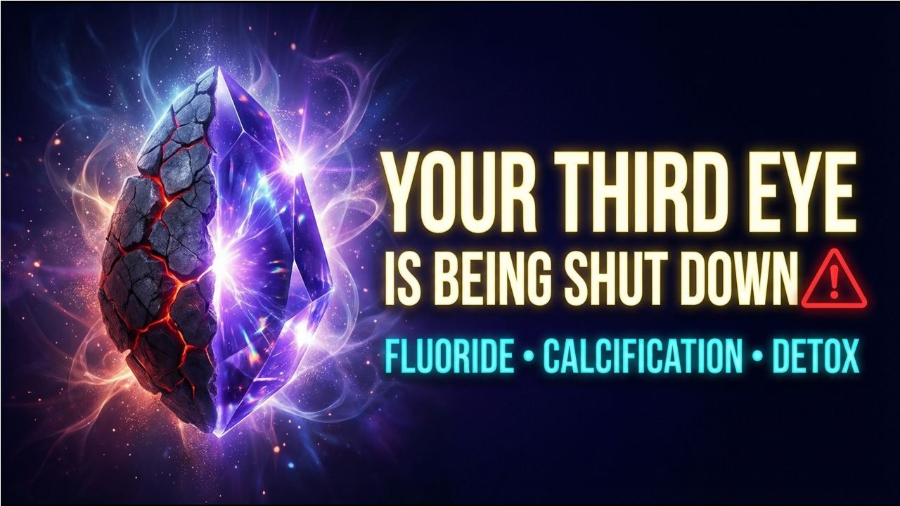 Pineal Gland Detox: How Fluoride is Shutting Down Your Third Eye -Decalcify Now Video