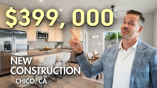 $399K in Chico?  New Construction | Single Story | Tour Video