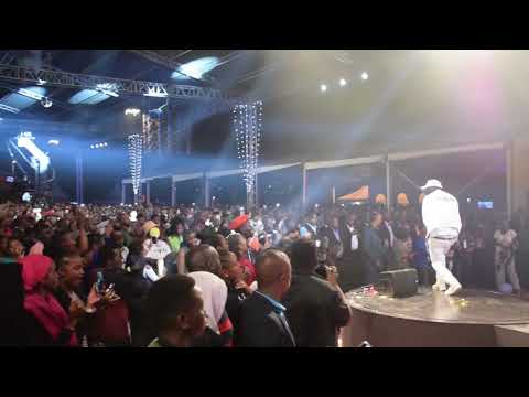 FIREWORKS PERFORMANCE! KING KAKA ON CHURCHILL SHOW