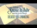 Snow White And The Seven Dwarfs Deluxe VHS Unboxing