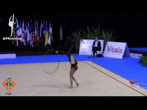 Gillian Leopold - FRA - Arco (Hoop) - Qualification - WC of Lisbon 2013