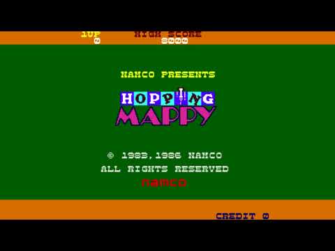 The Best of Retro VGM #1621 - Hopping Mappy (Arcade) - Bonus Stage