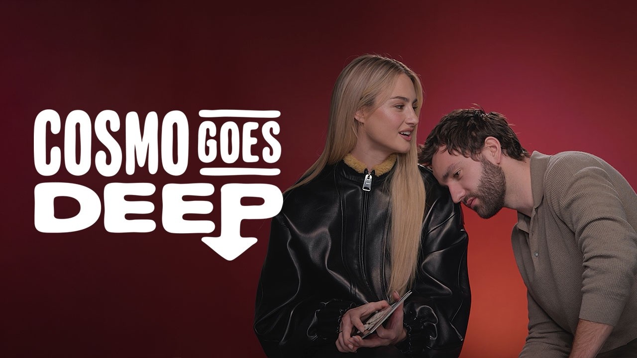 Tell Me Lies' Stars Grace Van Patten & Jackson White Answer Rapid-Fire Questions | Cosmo Goes Deep