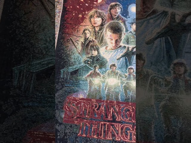 Vídeo relacionado con Stranger Things Hawkins Map Poster Silky Touch Super Soft Throw Blanket 152 X 127 Cm