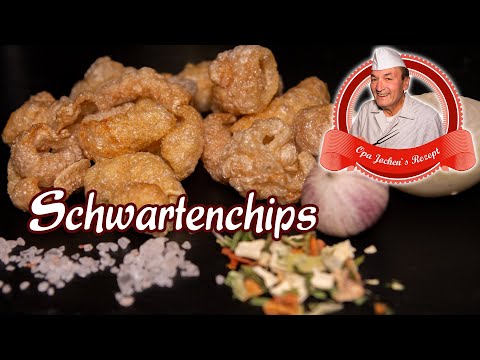 Schwartenchips selber machen - Schwarte verarbeiten - Opa Jochens Rezept
