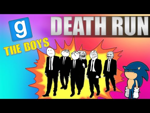 Hilarious Sonic Gmod Deathrun Map With The Boys! - (Garry's Mod)