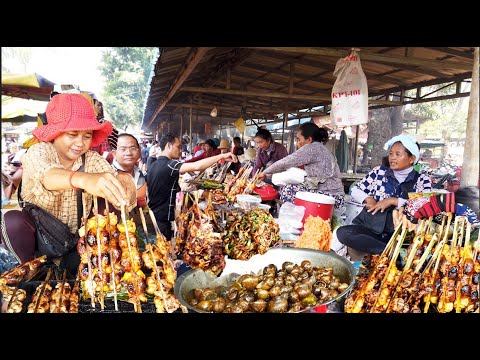 Oudong Resort On Khmer New Year Part 5 - Cambodian Street Food