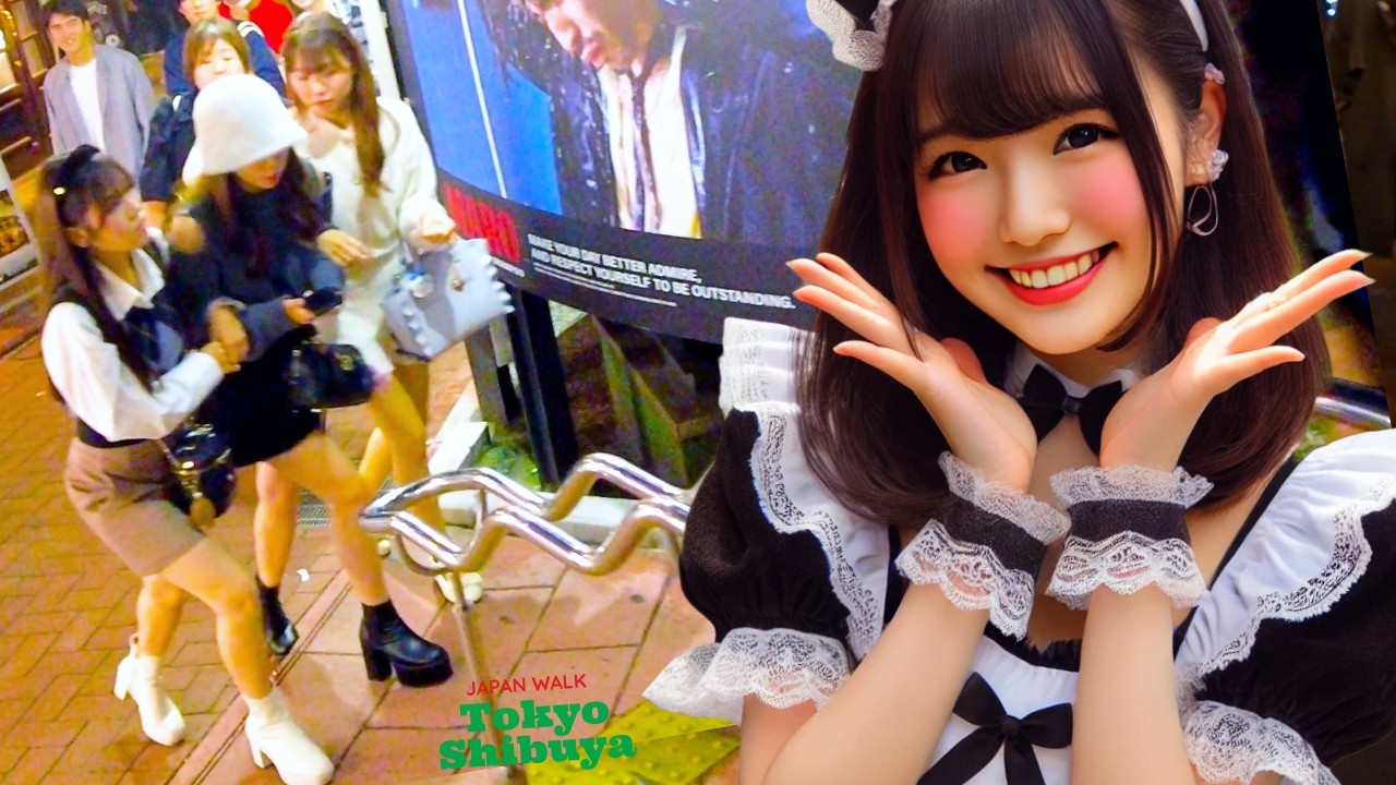 Tokyo Shibuya 🐶 Young Town 💖 4K Nonstop 1 Hour