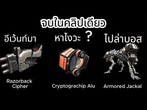 Razorback Boss Steam Community :: Video :: WARFRAME ไทย : Farm Cryptographic Alu ...