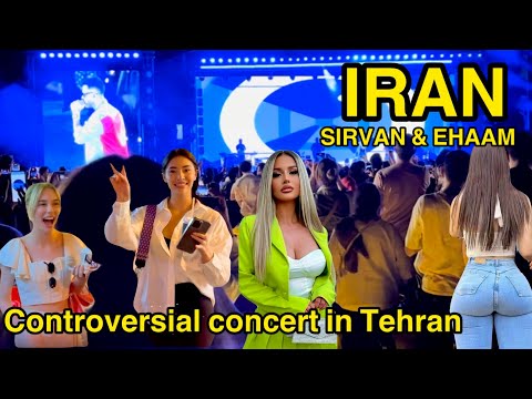 Inside a Live Concert in Tehran – Sirvan & Ehaam