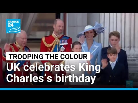 UK celebrates King Charles’s official birthday with Trooping the Colour