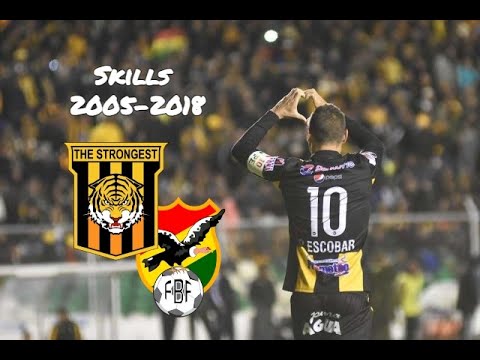 Pablo Escobar Olivetti || Goles || 2005-2018 || Club The Strongest, Selección Boliviana