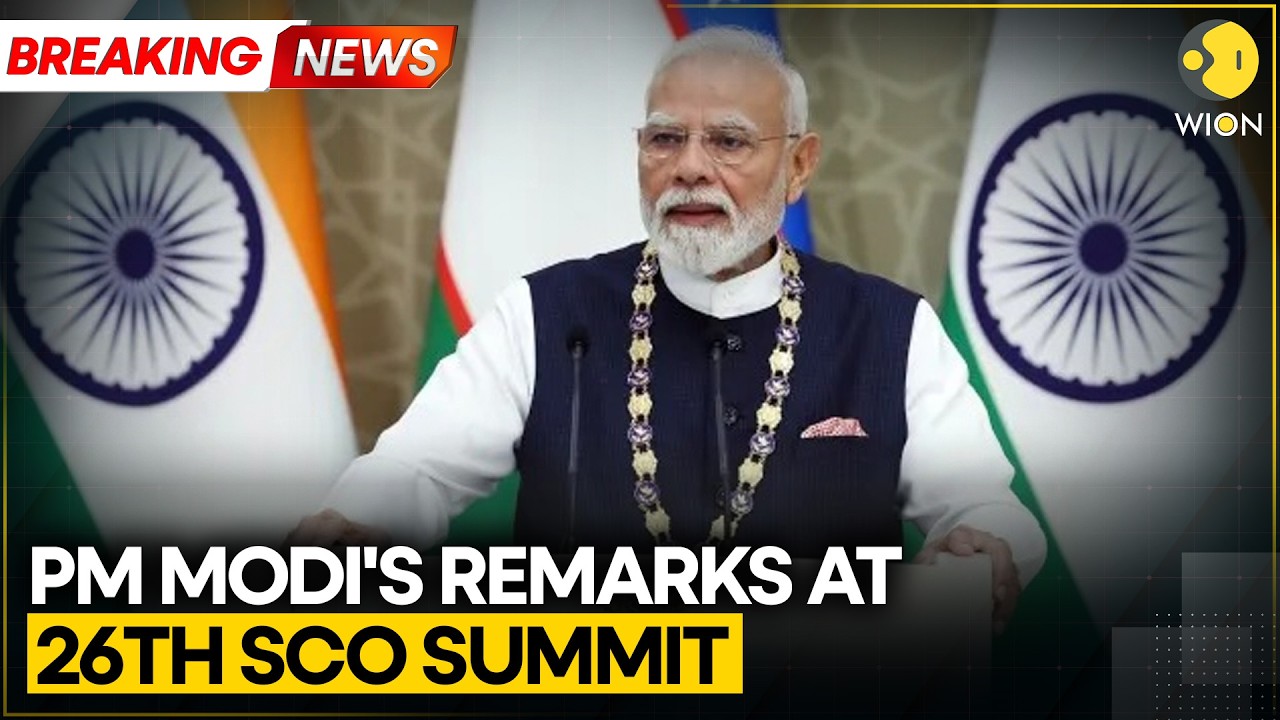 PM Modi, President Xi Jinping Shake Hands At SCO Summit | WION BREAKING
