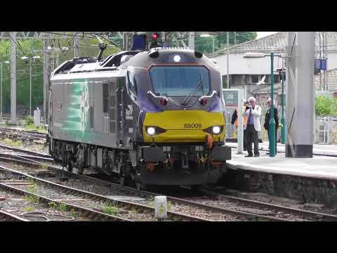 DRS Locos at Carlisle - Class 66 No. 66426 & Class 88 No. 88009 -  22nd May 2018