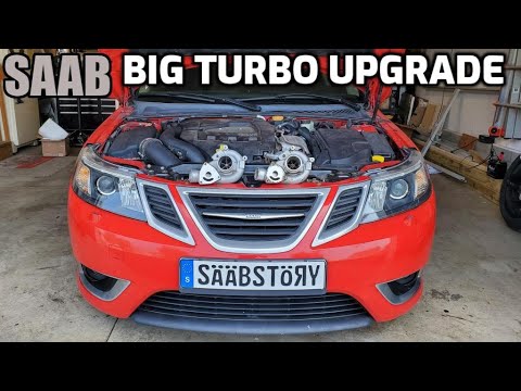 Detailed SAAB Turbo Replacement & UPGRADE!