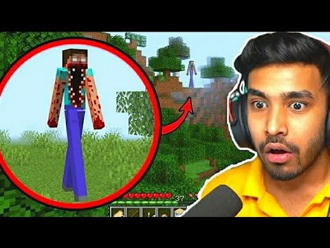 NOT GAMING - Scary Ghost In Minecraft 😱