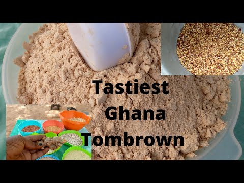 How to make the Tastiest Ghana Tom brown.No need for milk.