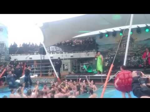 Knorkator Pool Party at Full Metal Cruise III - Stumpen Special - 3