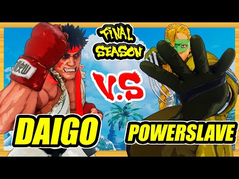 SFV CE 🔥 Daigo (Kage) vs Powerslave (Vega) 🔥 Ranked Set 🔥 Street Fighter 5