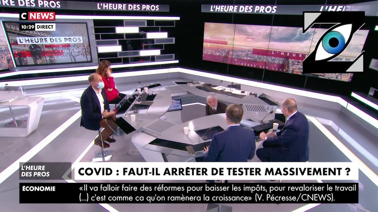 [Zap Télé] Pascal Praud excédé par N. Dupont-Aignan finit sous la table ! (06/01/22)