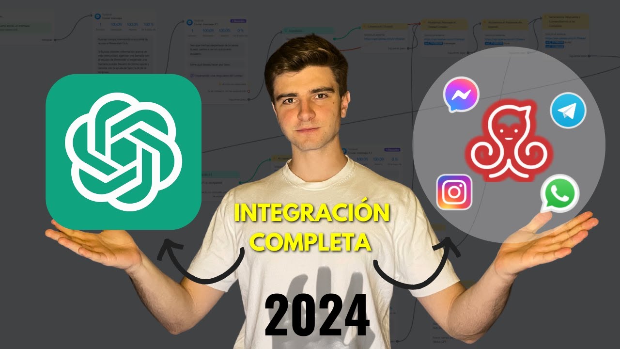 ¿Cómo Integrar OPENAI (ChatGPT) En Tus REDES SOCIALES Con MANYCHAT? | Sistema Completo [2024]