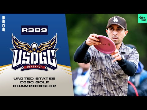 2025 USDGC | MPO R3B9 | Wysocki, McBeth, Barela, Taylor | Jomez Disc Golf