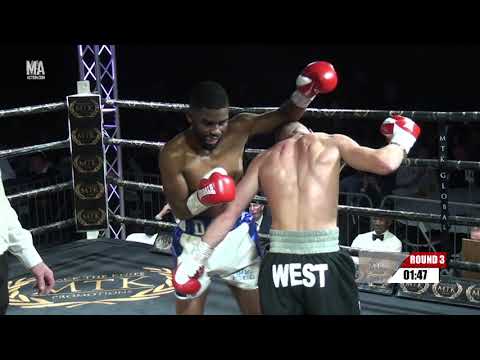 MTK London Sept 2018 - Shaquille DAY vs Dan WEST