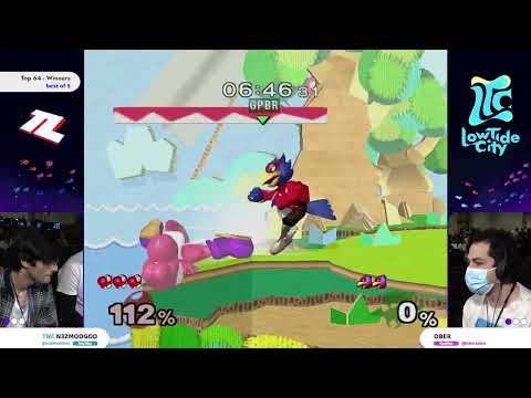 n3zmodgod vs. Ober - Melee Singles Top 64 - Low Tide City 2023