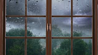Rain WindowMeditation RelaxCalm MusicMeditation Music Relax Mind Body Soul