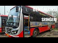 KSRTC Ashwamedha Bus Bengaluru To Sringeri Bus Journey Bus Vlog