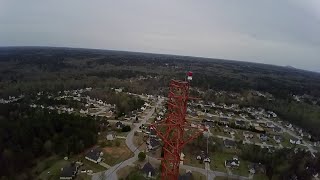 preview picture of video 'Towler Neighborhood Big Red Antenna, Loganville GA - Easter - 04/05/2015'