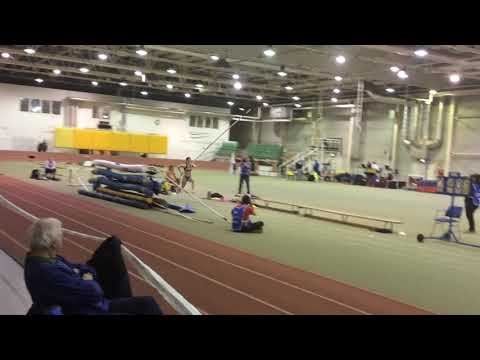 2020. 02.16. MASZ nyílt verseny, Garamvölgyi Petra 400 cm, U18 fedettpályás országos csúcs beállítás