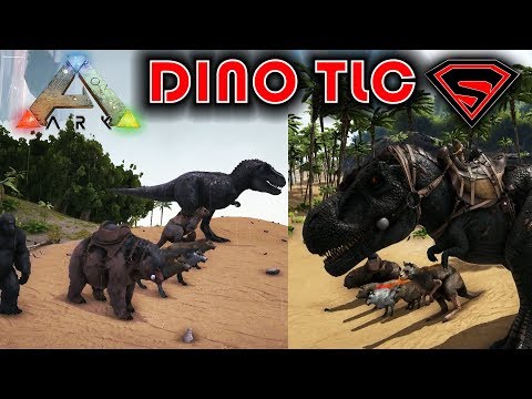 ARK DINO TLC UPDATE PHASE 1 - ALL ARK DINOS TLC SHOWCASE INCLUDED IN THE ARK DINO TLC PHASE 1