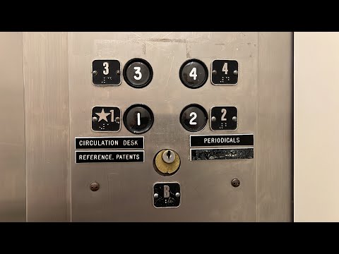 Westinghouse Traction Elevators at the Engineering Library, UW, Seattle WA