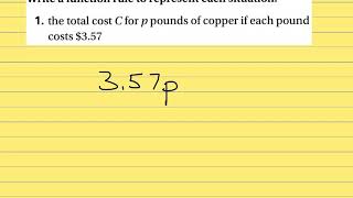 Alg 1 Pgs. 264-265 #1