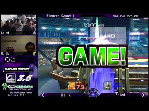 SG at GU 17.4 - Malik (ZSS/Roy/Marth) vs. Salad (Wolf)