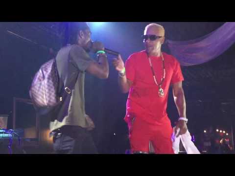 GMurdah Performs with Fada Price at Mad Cobra Show