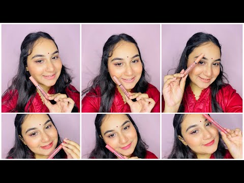 Handaiyan 6 pcs lipstick set-b swatches || lipstick swatches || SHADES OF JOTYLICIOUS