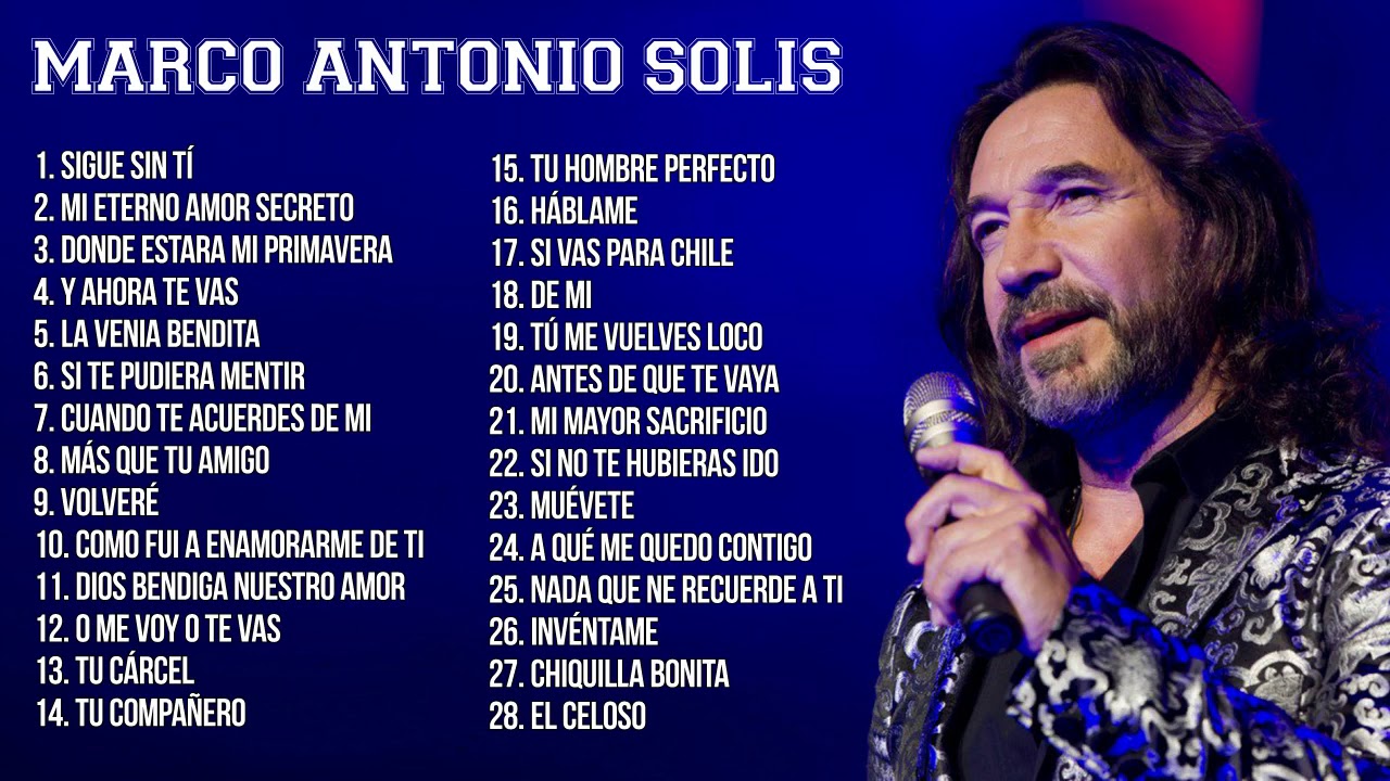 Marco Antonio Solis — Exitos (Live Album)