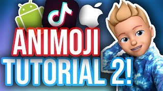 HOW TO USE ANIMOJI FOR iOS &amp; ANDROID! WITHOUT IPHONE X! *NEW*