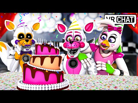 Festeggiamo il compleanno di Funtime Foxy! In VR CHAT