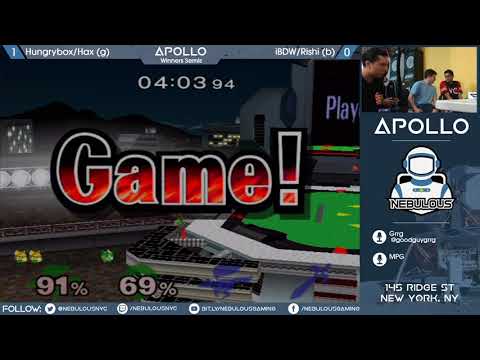 Apollo X: Doubles - Losers Semis: Hax/Hungrybox vs. iBDW/Rishi